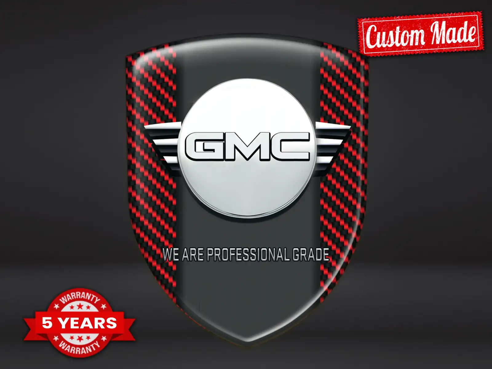 GMC Autoaufkleber Robust Universal Anpassbar